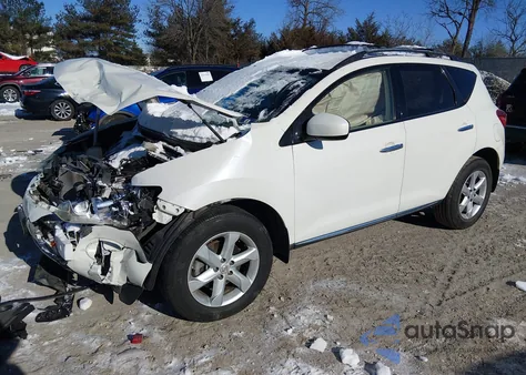 2009 Nissan Murano Sl from USA, damaged, VIN JN8AZ18W39W107339